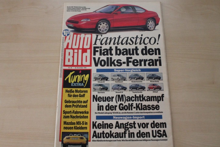 Deckblatt Auto Bild (48/1992)